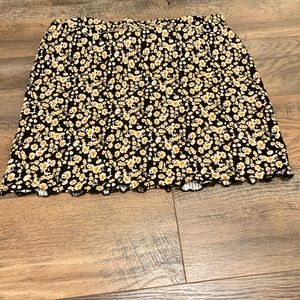 Extra large floral skirt